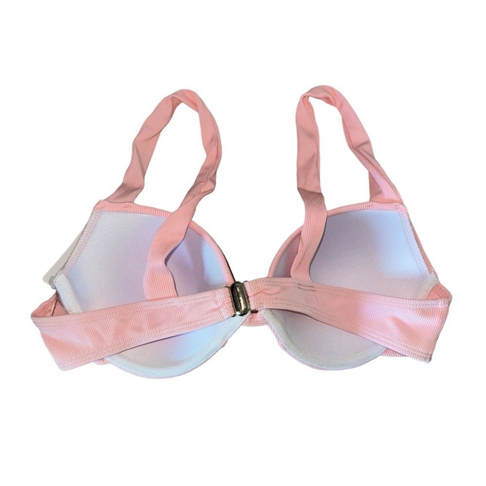 NWT Cocoimo Bikini Ribbed Pink Size Large - Picture 2 of 5